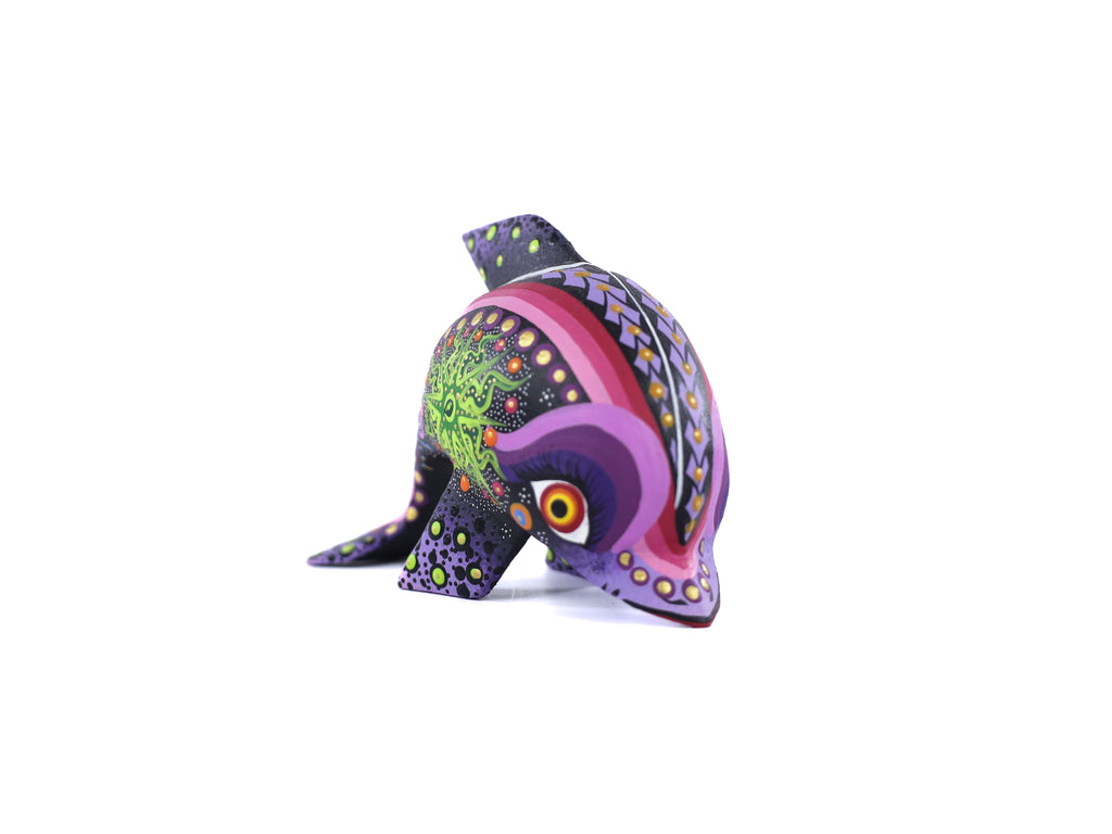 Whale Alebrije | Oaxacan Hand-Painted Copal Wood Carving | Magia Mexica