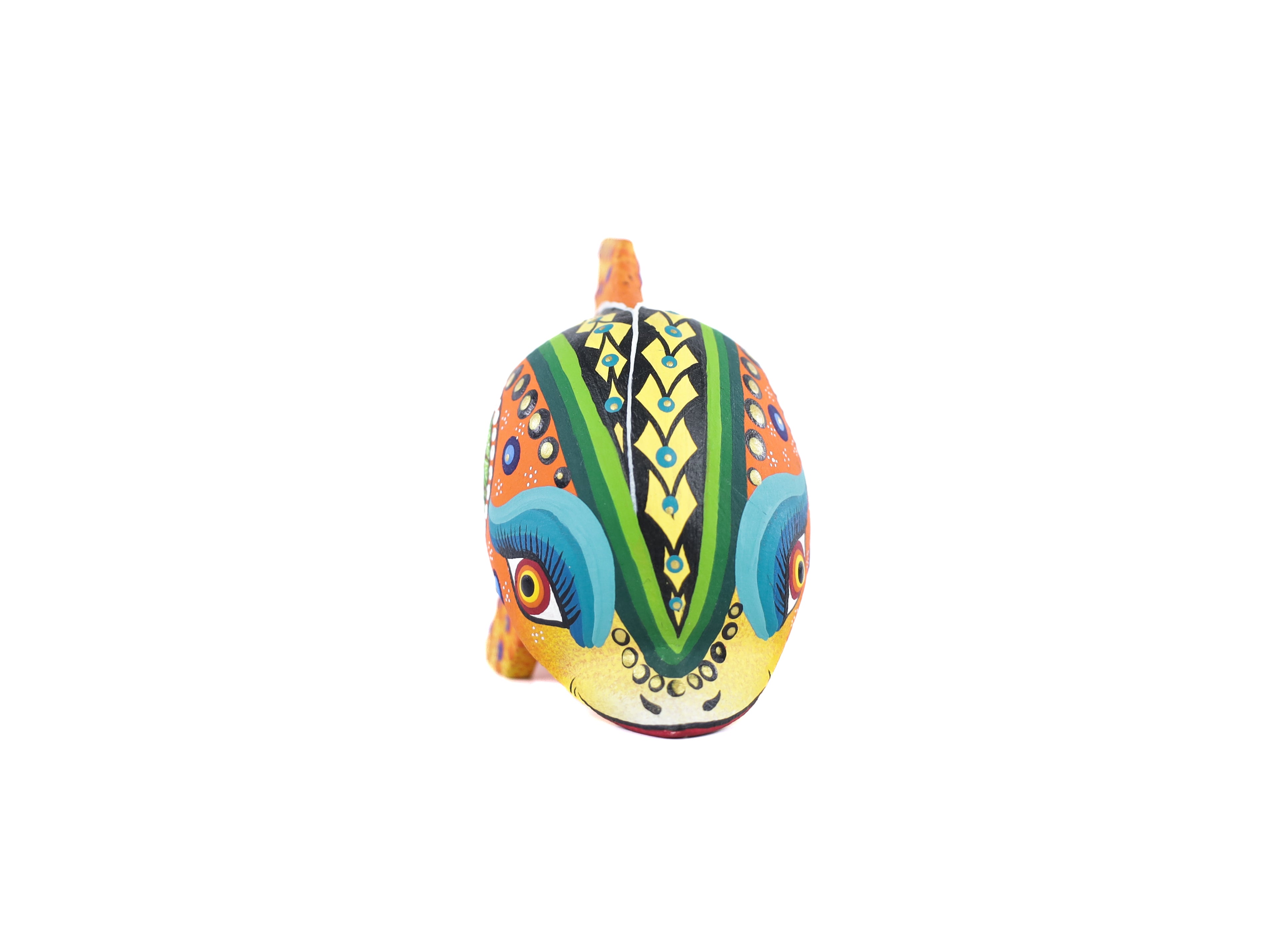 Whale Alebrije | Oaxacan Hand-Painted Copal Wood Carving | Magia Mexica