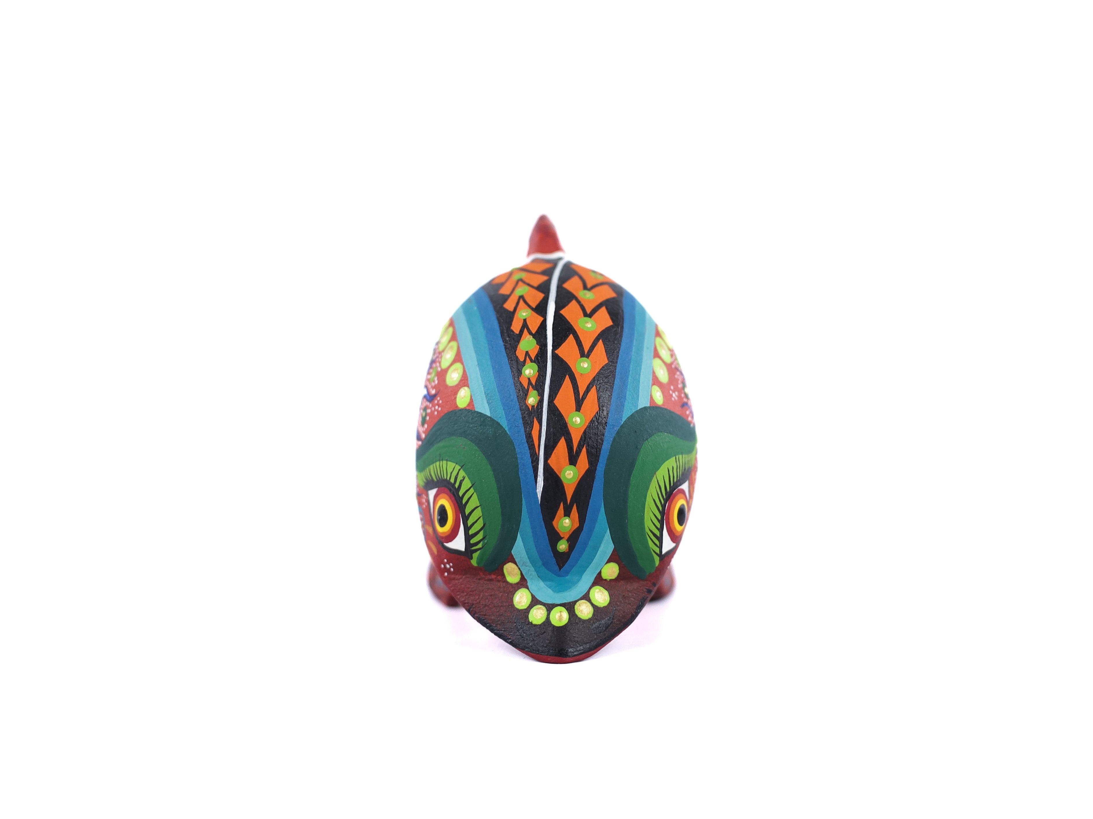 Whale Alebrije | Oaxacan Hand-Painted Copal Wood Carving | Magia Mexica