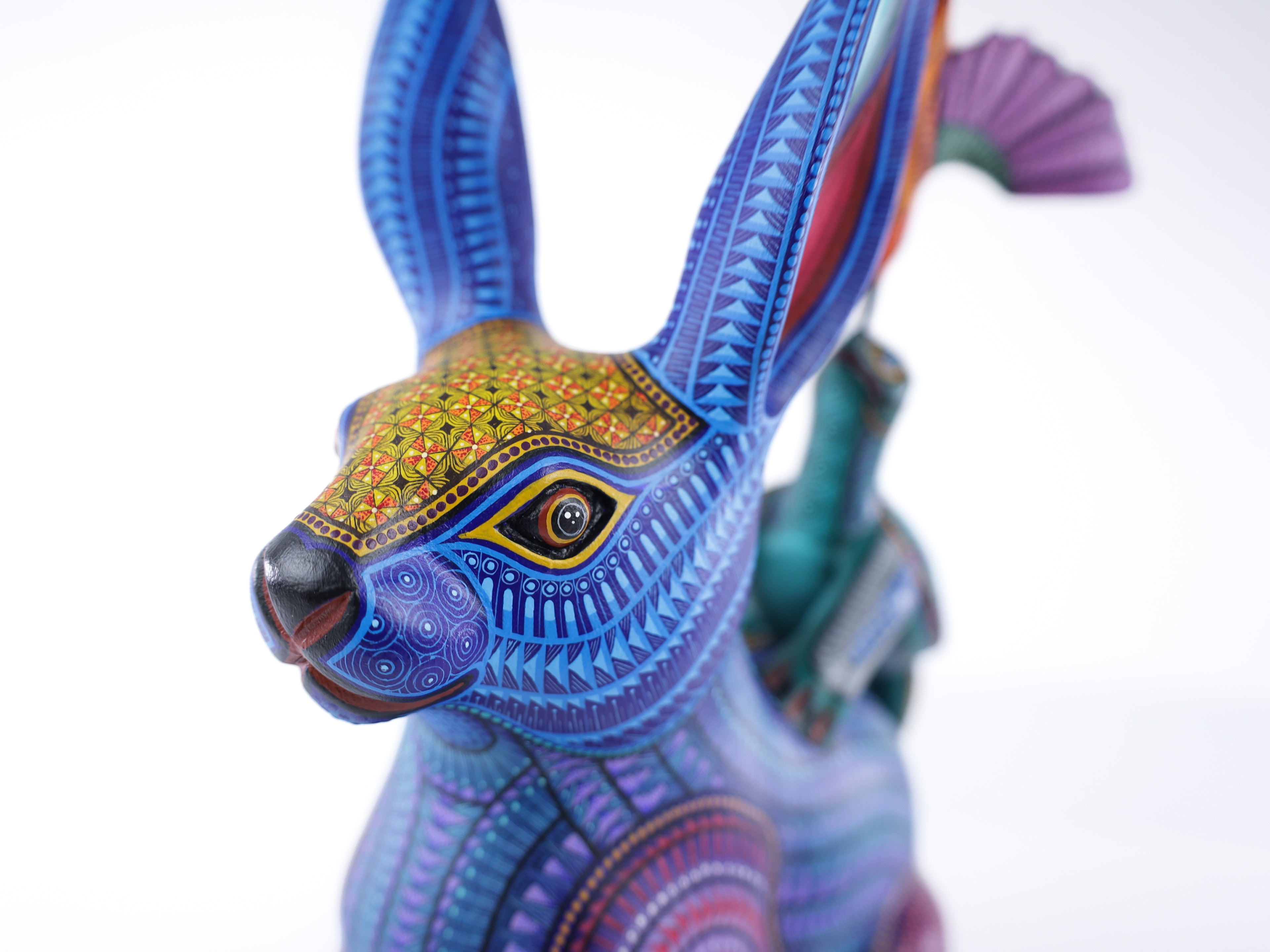 Animal Tribe Alebrije | Oaxacan Hand-Painted Copal Wood Carving | Magia Mexica