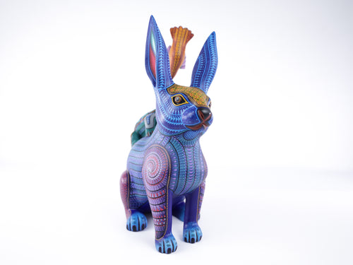 Animal Tribe Alebrije | Oaxacan Hand-Painted Copal Wood Carving | Magia Mexica