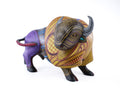 Bison Alebrije | Oaxacan Hand-Painted Copal Wood Carving | Magia Mexica