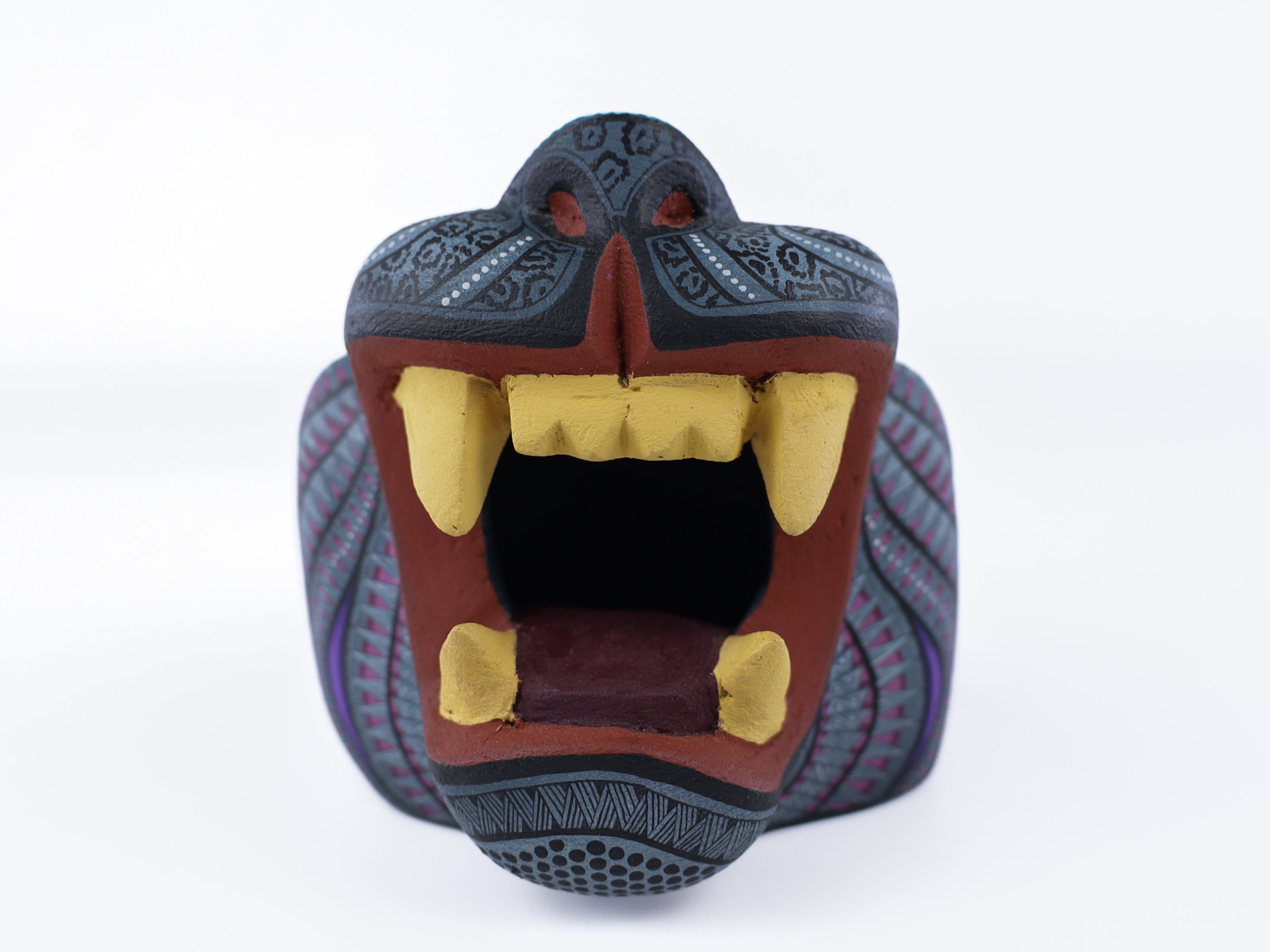Jaguar Alebrije | Oaxacan Hand-Painted Copal Wood Carving | Magia Mexica
