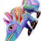 Ajolote Alebrije | Oaxacan Hand-Painted Copal Wood Carving | Magia Mexica