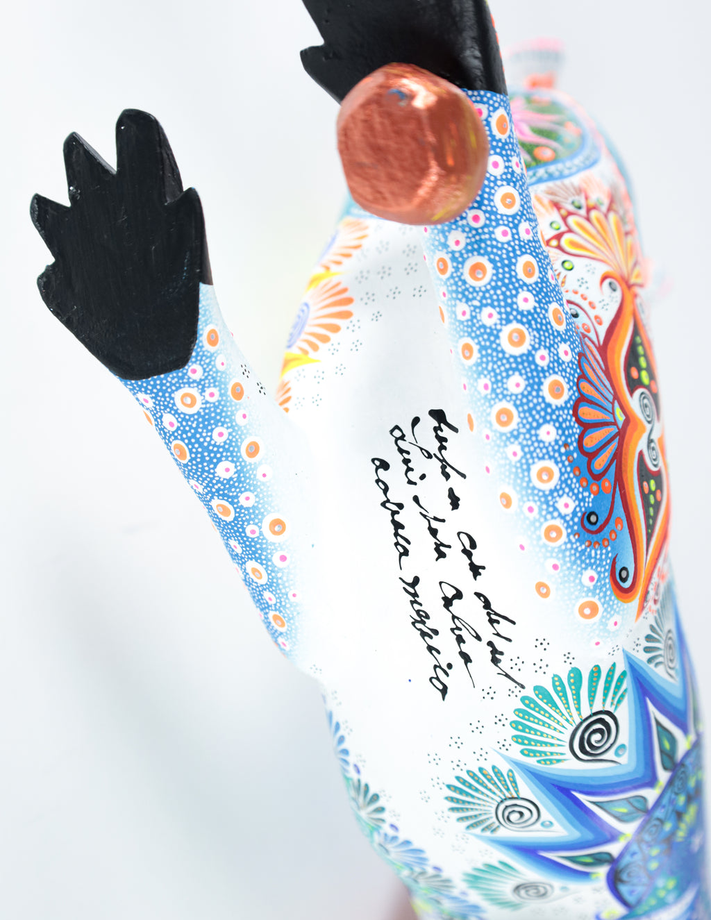 Nutria Alebrije | Oaxacan Hand-Painted Copal Wood Carving | Magia Mexica