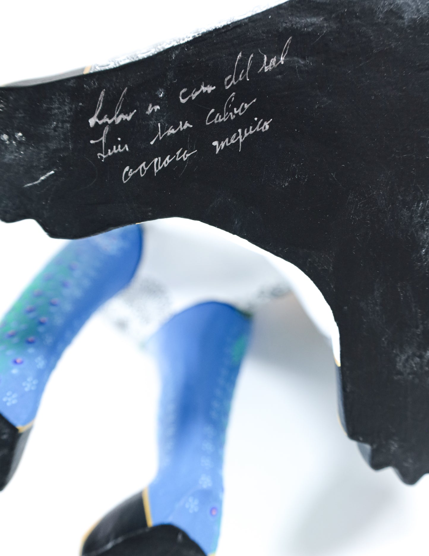 Pantera Alebrije | Oaxacan Hand-Painted Copal Wood Carving | Magia Mexica