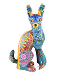 Conejo Alebrije | Oaxacan Hand-Painted Copal Wood Carving | Magia Mexica