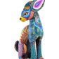 Conejo Alebrije | Oaxacan Hand-Painted Copal Wood Carving | Magia Mexica