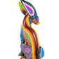 Conejo Alebrije | Oaxacan Hand-Painted Copal Wood Carving | Magia Mexica