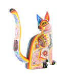 Coyote Alebrije | Oaxacan Hand-Painted Copal Wood Carving | Magia Mexica