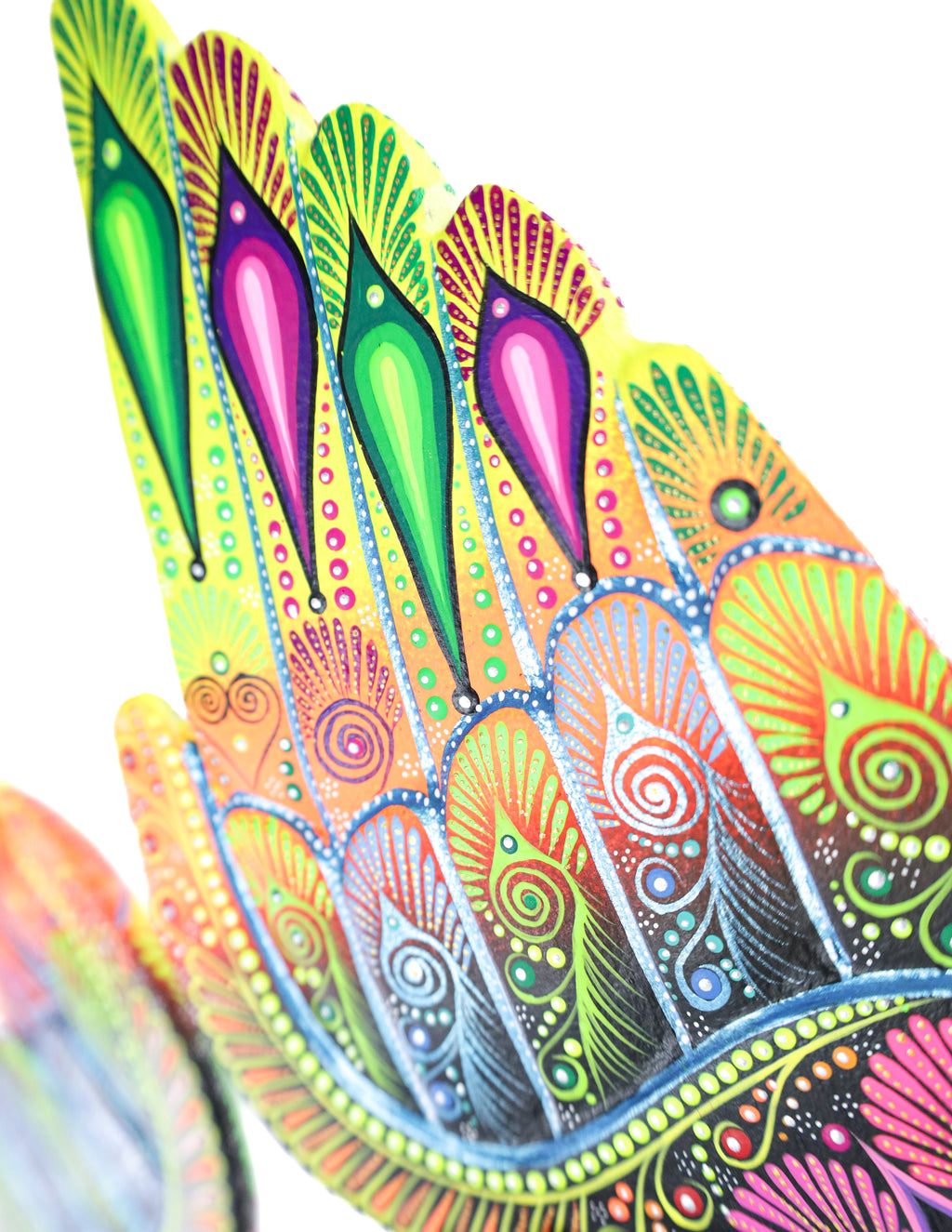 Buho Alebrije | Oaxacan Hand-Painted Copal Wood Carving | Magia Mexica