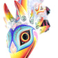 Ajolote Alebrije | Oaxacan Hand-Painted Copal Wood Carving | Magia Mexica