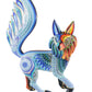 Gato Alebrije | Oaxacan Hand-Painted Copal Wood Carving | Magia Mexica