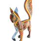 Gato Alebrije | Oaxacan Hand-Painted Copal Wood Carving | Magia Mexica
