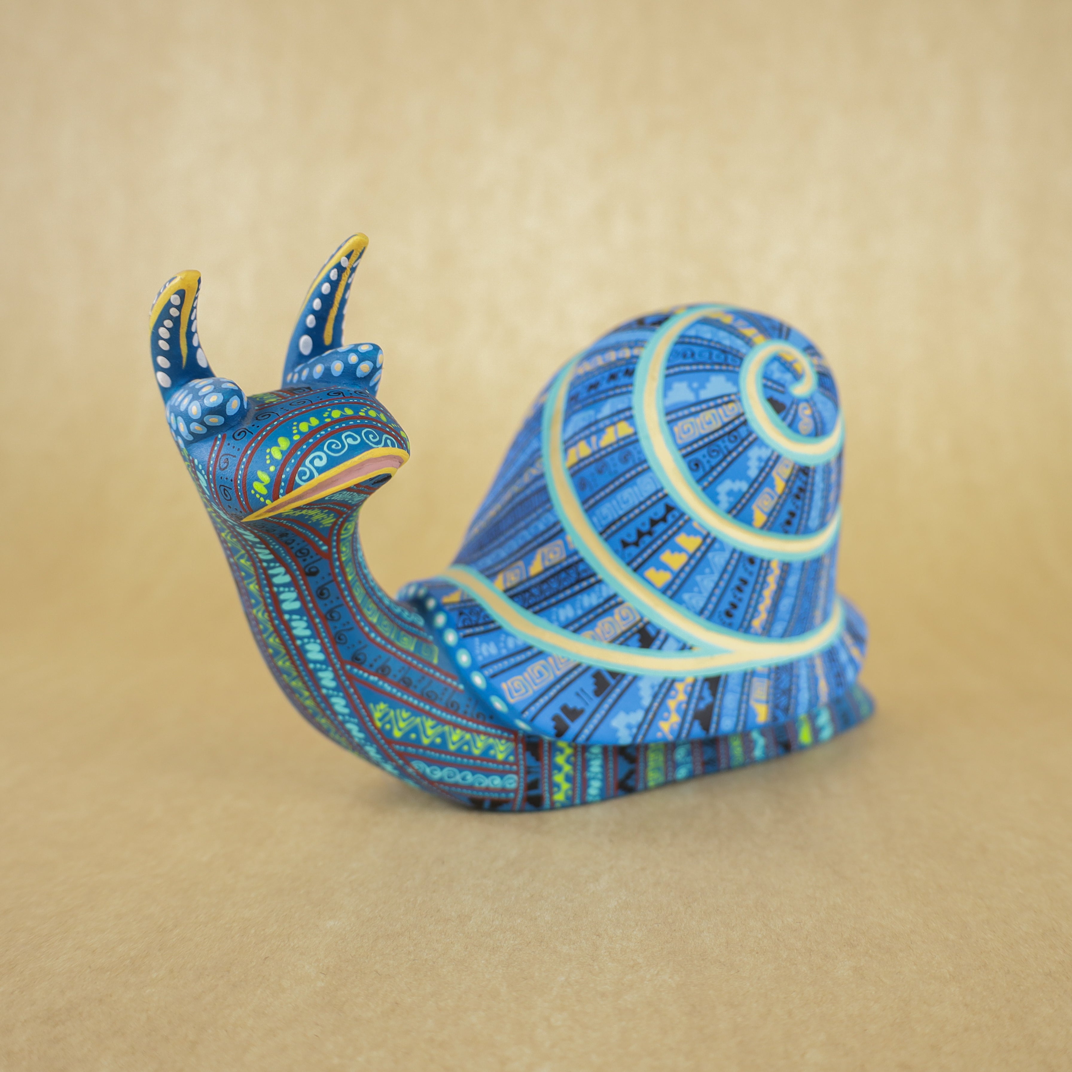 Snail Alebrije Oaxacan Wood Carving