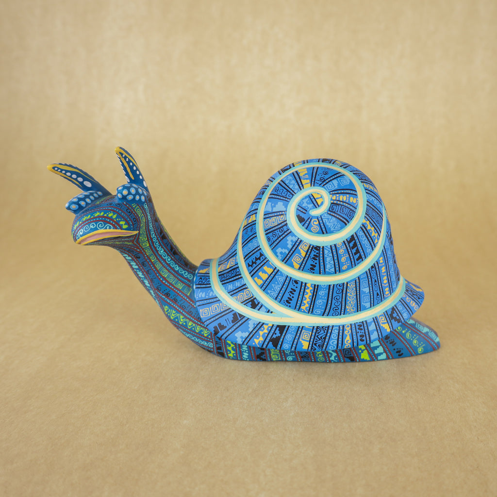 Snail Alebrije Oaxacan Wood Carving