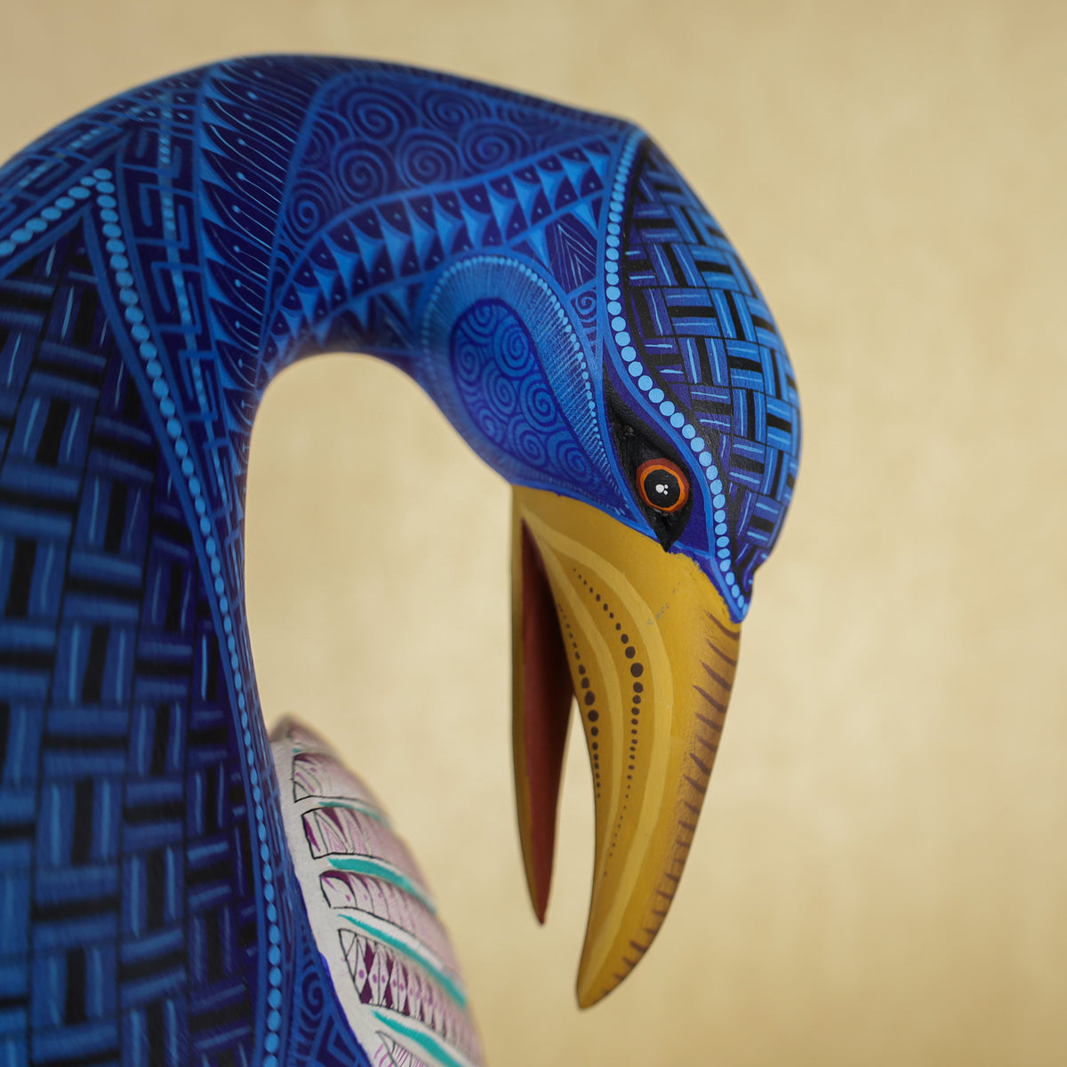 Heron Alebrije Oaxacan Wood Carving