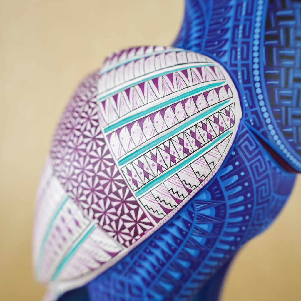 Heron Alebrije Oaxacan Wood Carving
