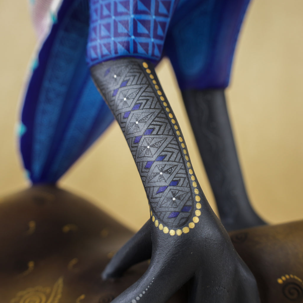 Heron Alebrije Oaxacan Wood Carving