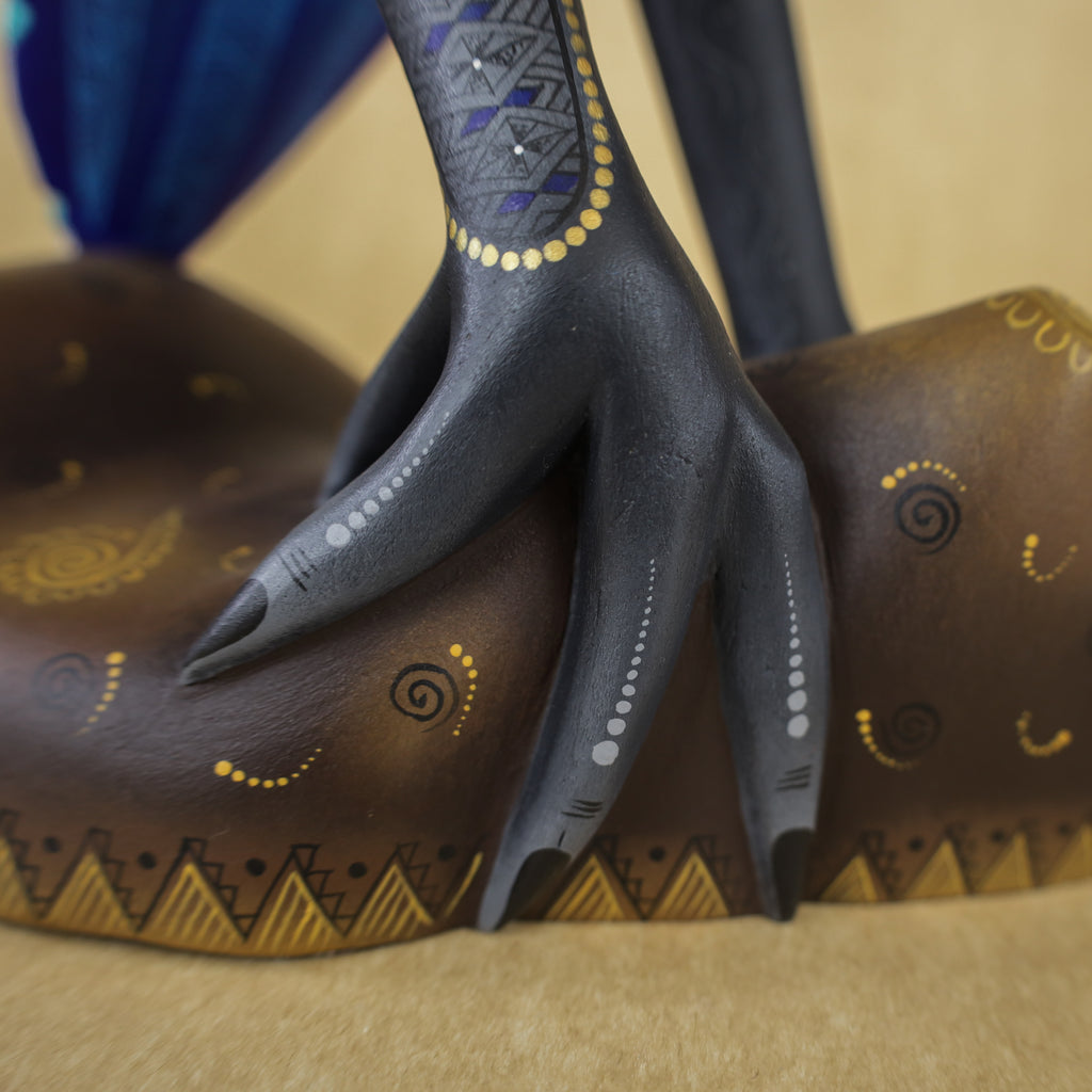 Heron Alebrije Oaxacan Wood Carving