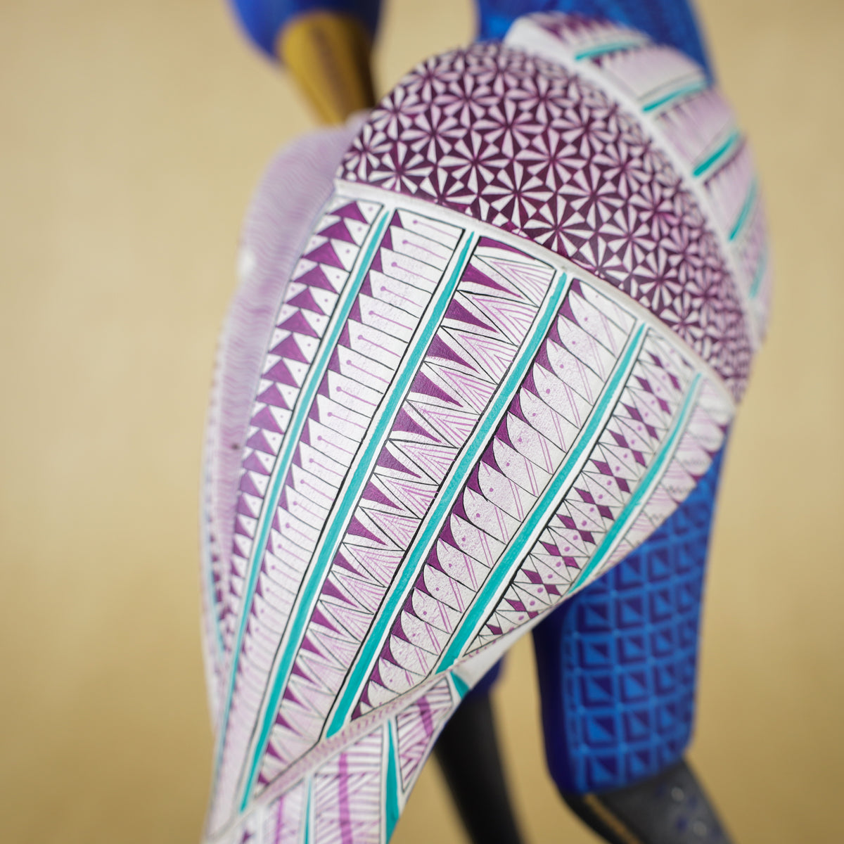 Heron Alebrije Oaxacan Wood Carving