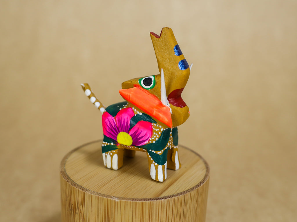Mini Alebrijes 10 Set Alebrije Oaxacan Wood Carving