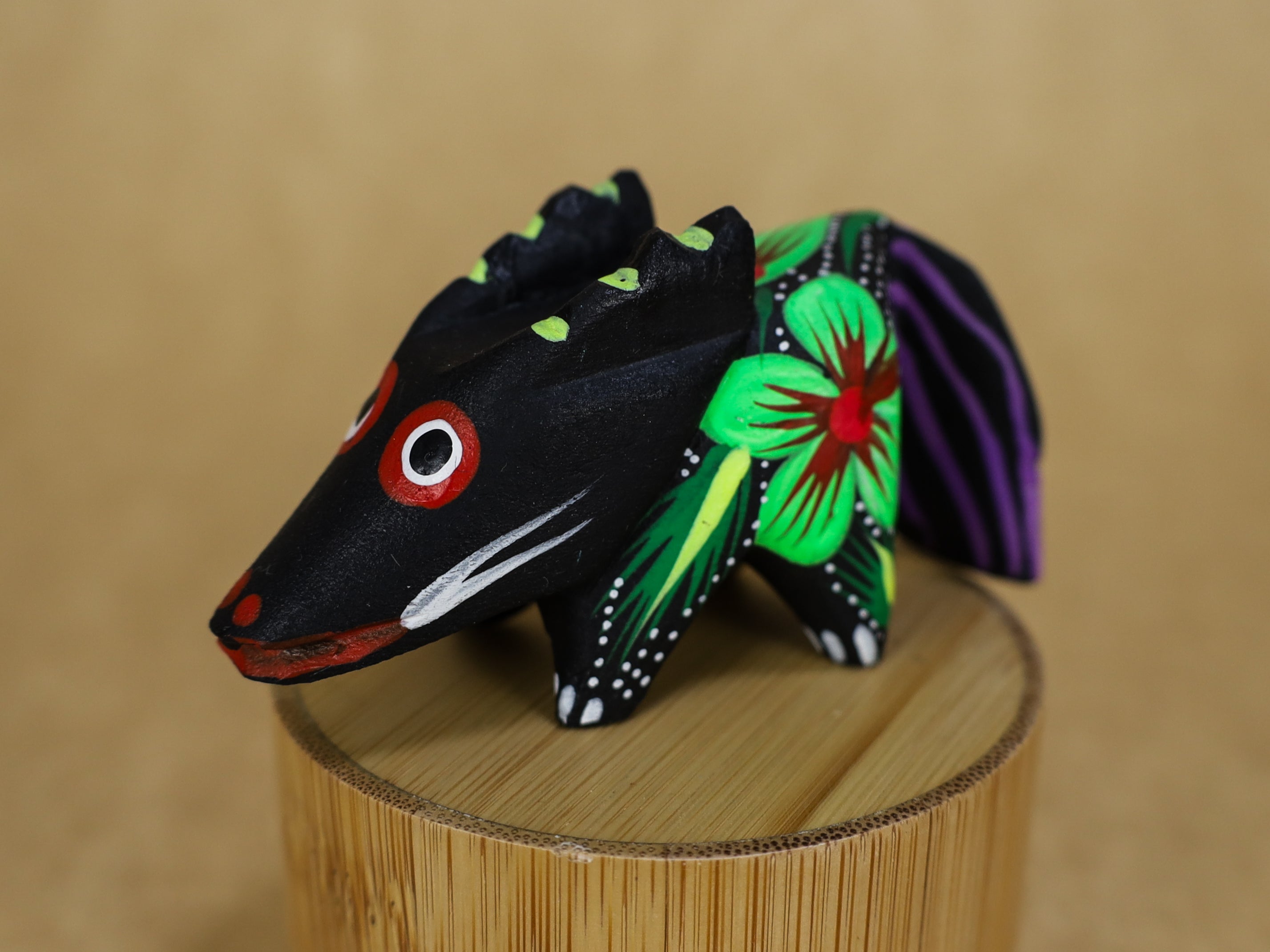Mini Alebrijes 100 Set Alebrije Oaxacan Wood Carving