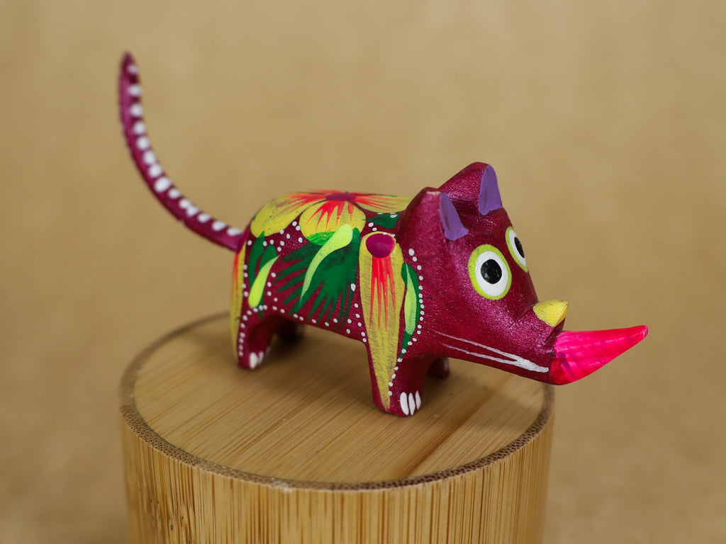 Mini Alebrijes 100 Set Alebrije Oaxacan Wood Carving
