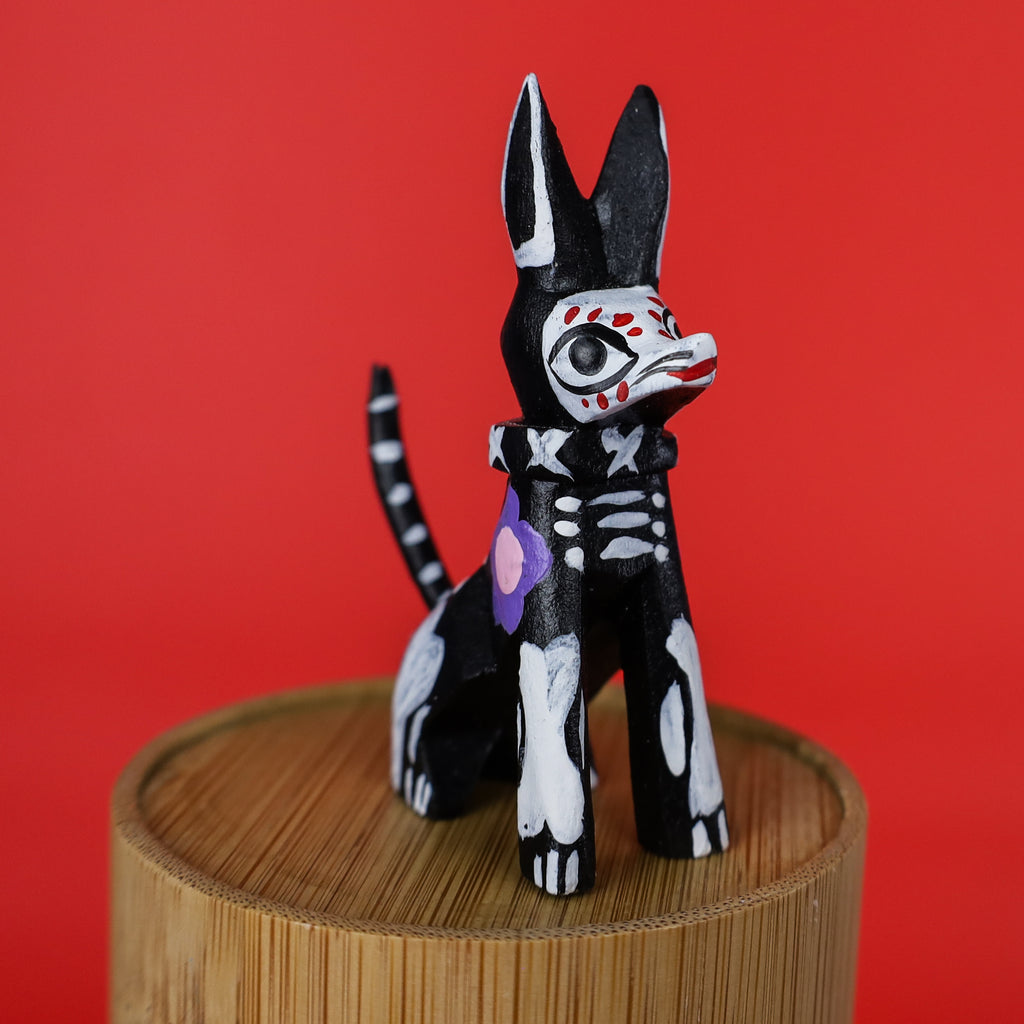 Day of the Dead Mini Alebrijes 10 Set Alebrije Oaxacan Wood Carving