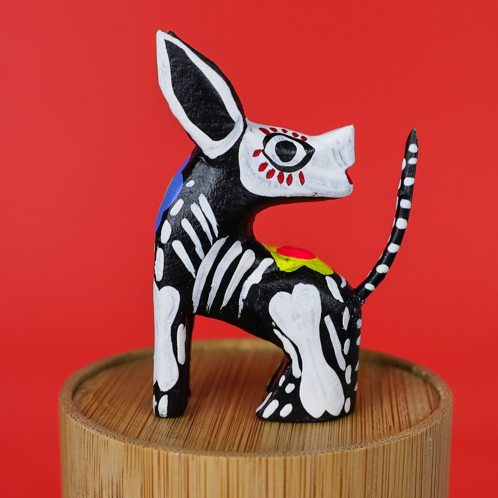 Day of the Dead Mini Alebrijes 10 Set Alebrije Oaxacan Wood Carving