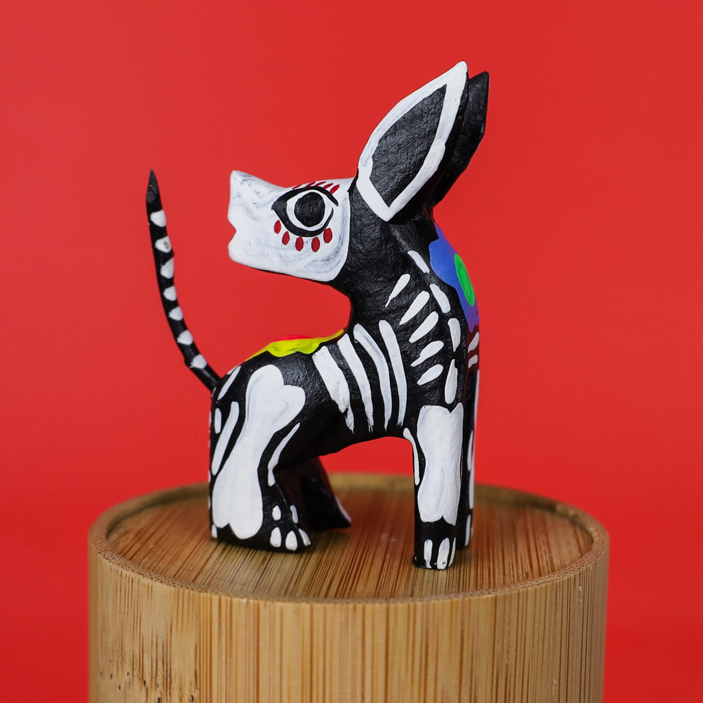 Day of the Dead Mini Alebrijes 10 Set Alebrije Oaxacan Wood Carving