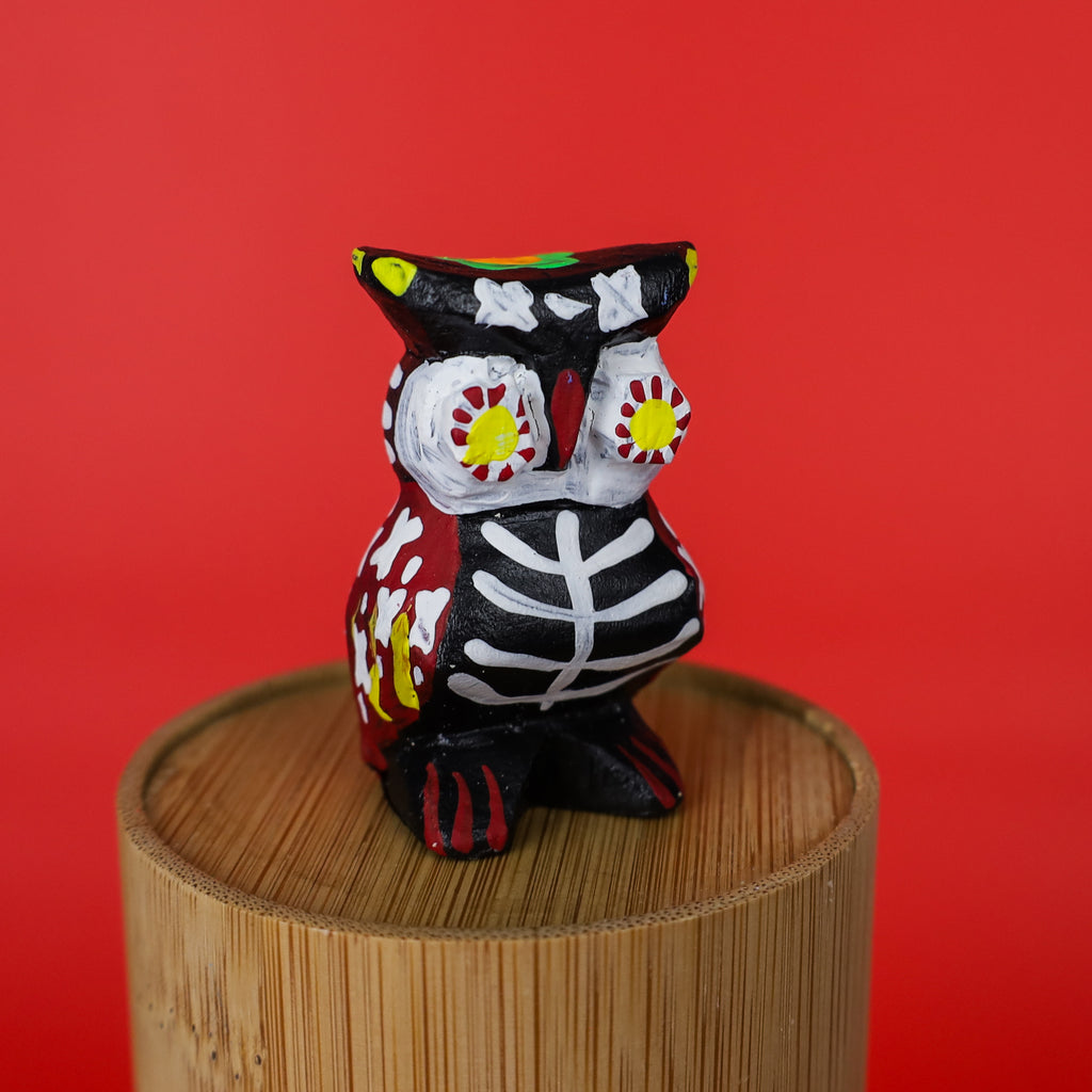 Day of the Dead Mini Alebrijes 10 Set Alebrije Oaxacan Wood Carving