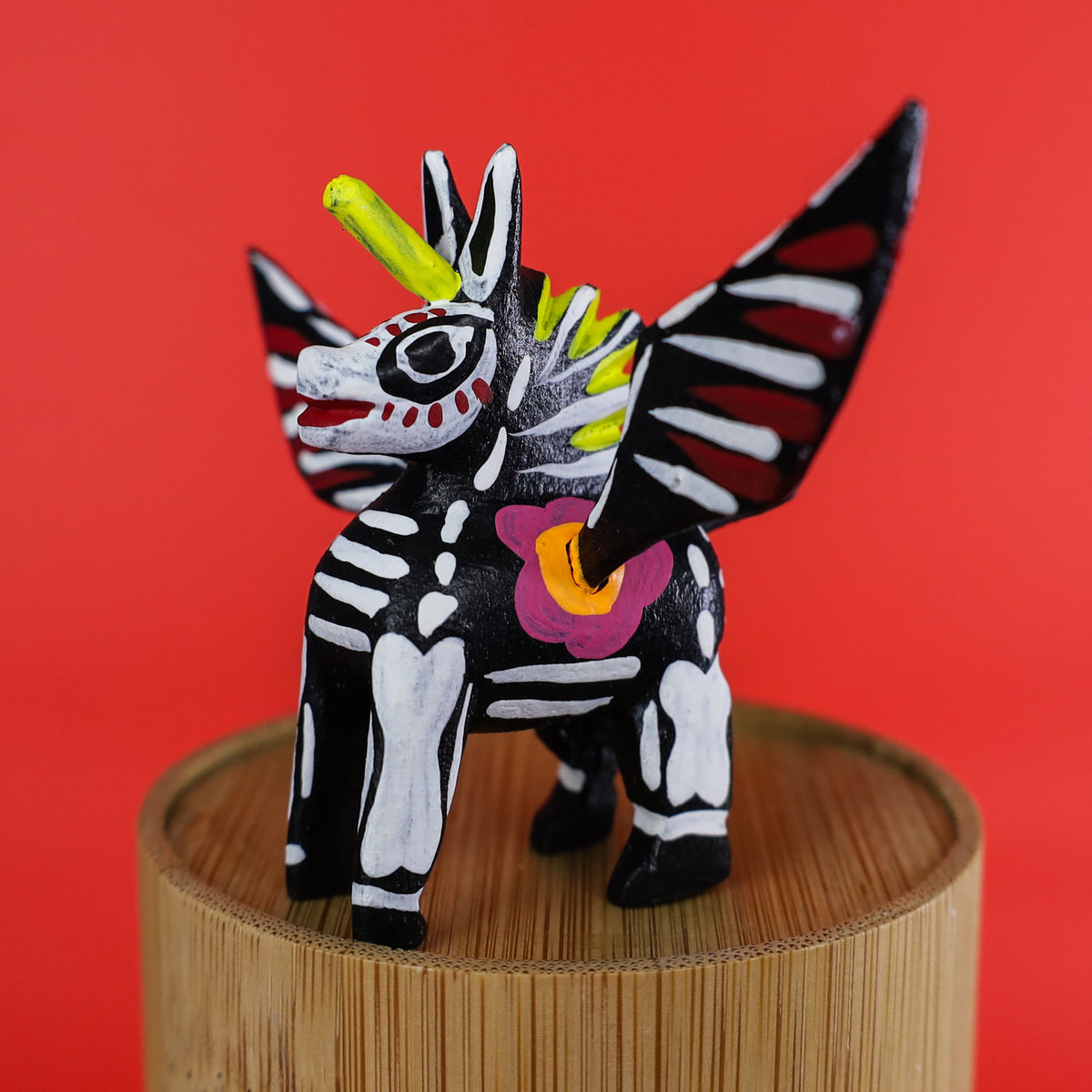 Day of the Dead Mini Alebrijes 10 Set Alebrije Oaxacan Wood Carving