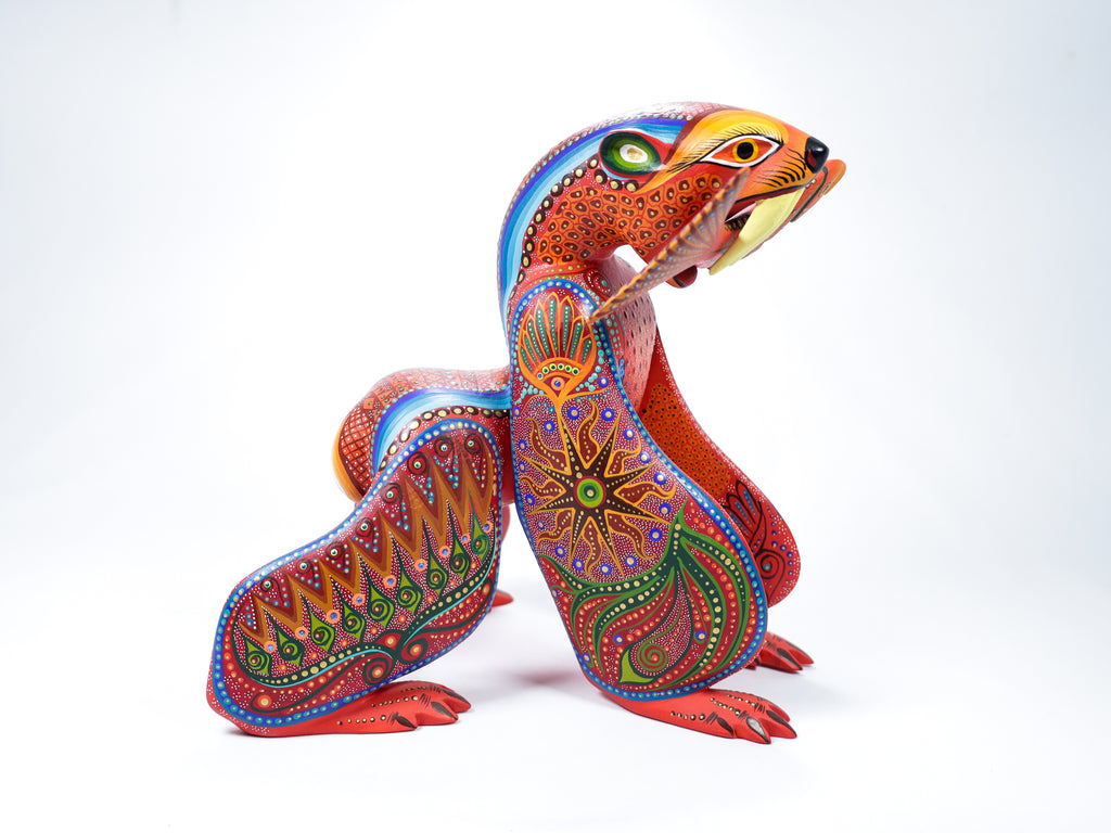 Bear Alebrije Oaxacan Wood Carving