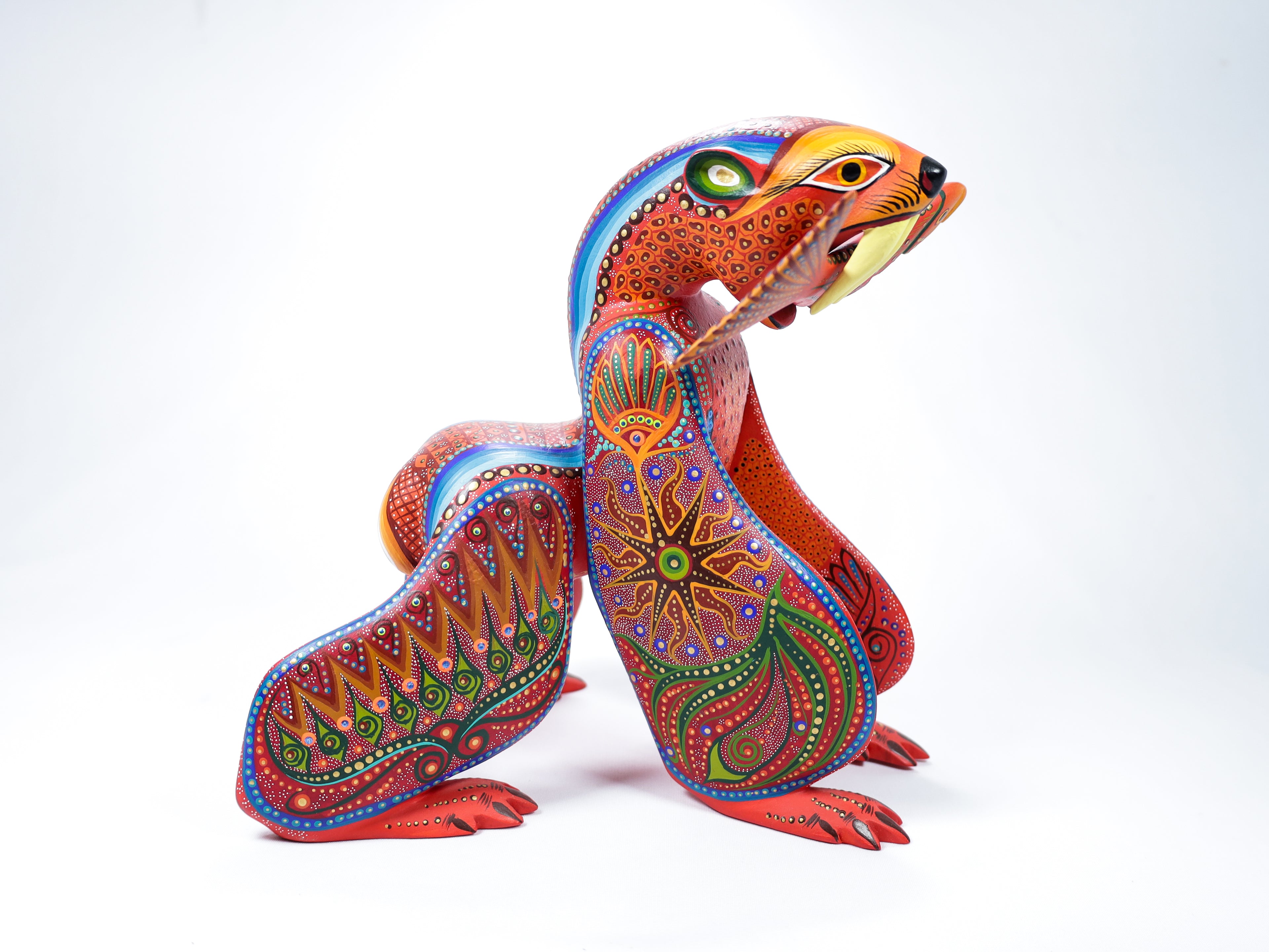 Bear Alebrije Oaxacan Wood Carving