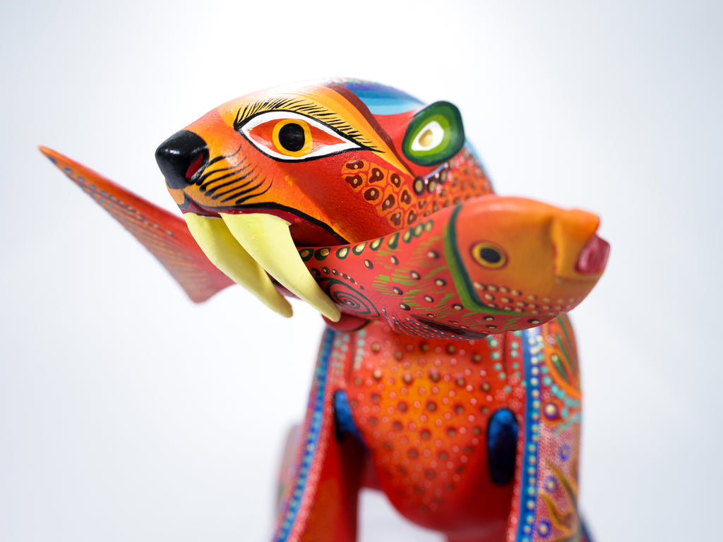 Bear Alebrije Oaxacan Wood Carving