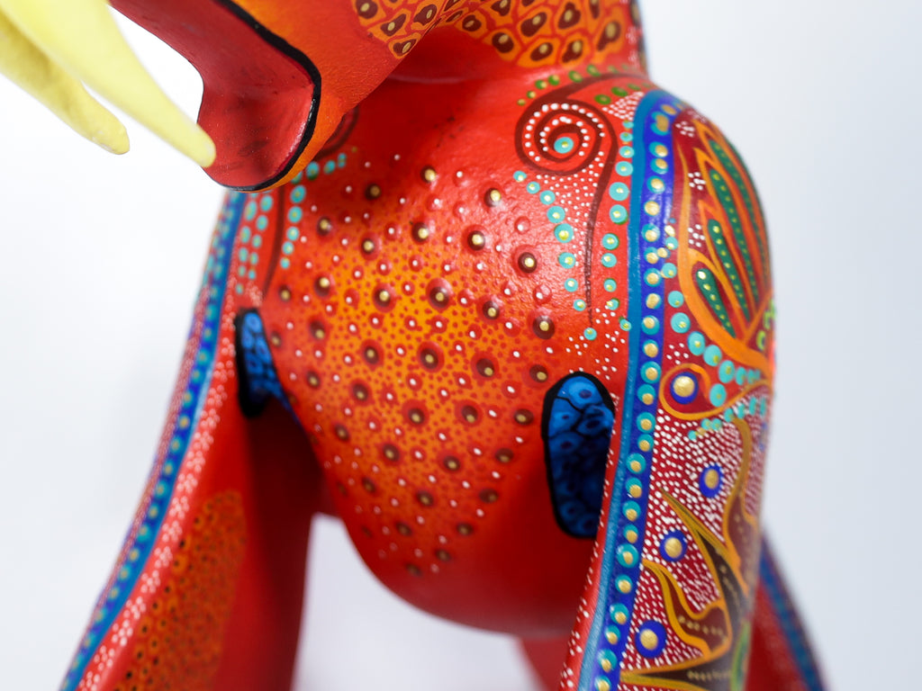 Bear Alebrije Oaxacan Wood Carving