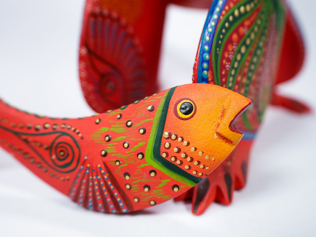 Bear Alebrije Oaxacan Wood Carving