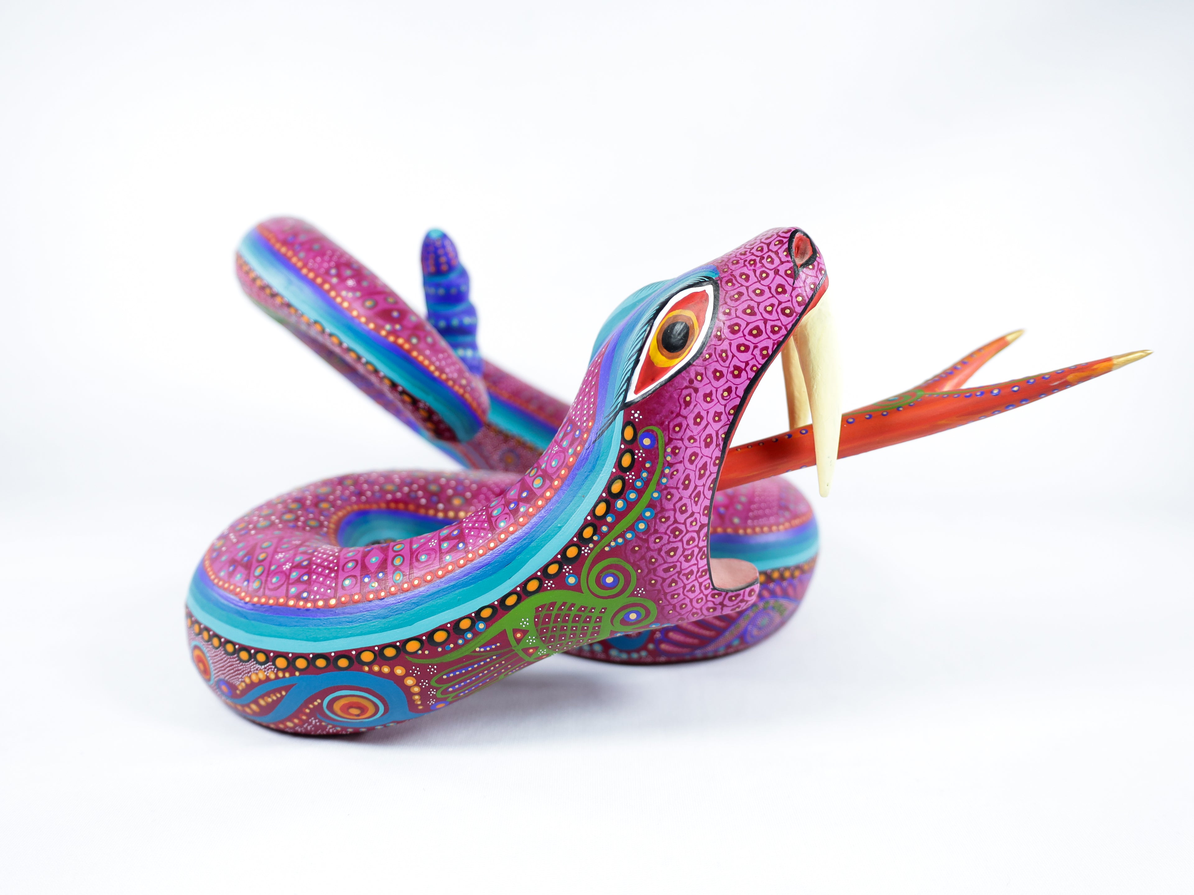 Snake Alebrije Wood Carving