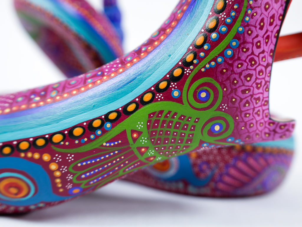 Snake Alebrije Wood Carving