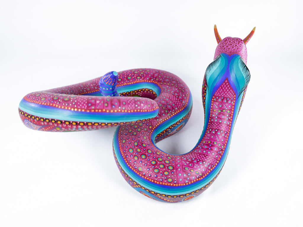 Snake Alebrije Wood Carving