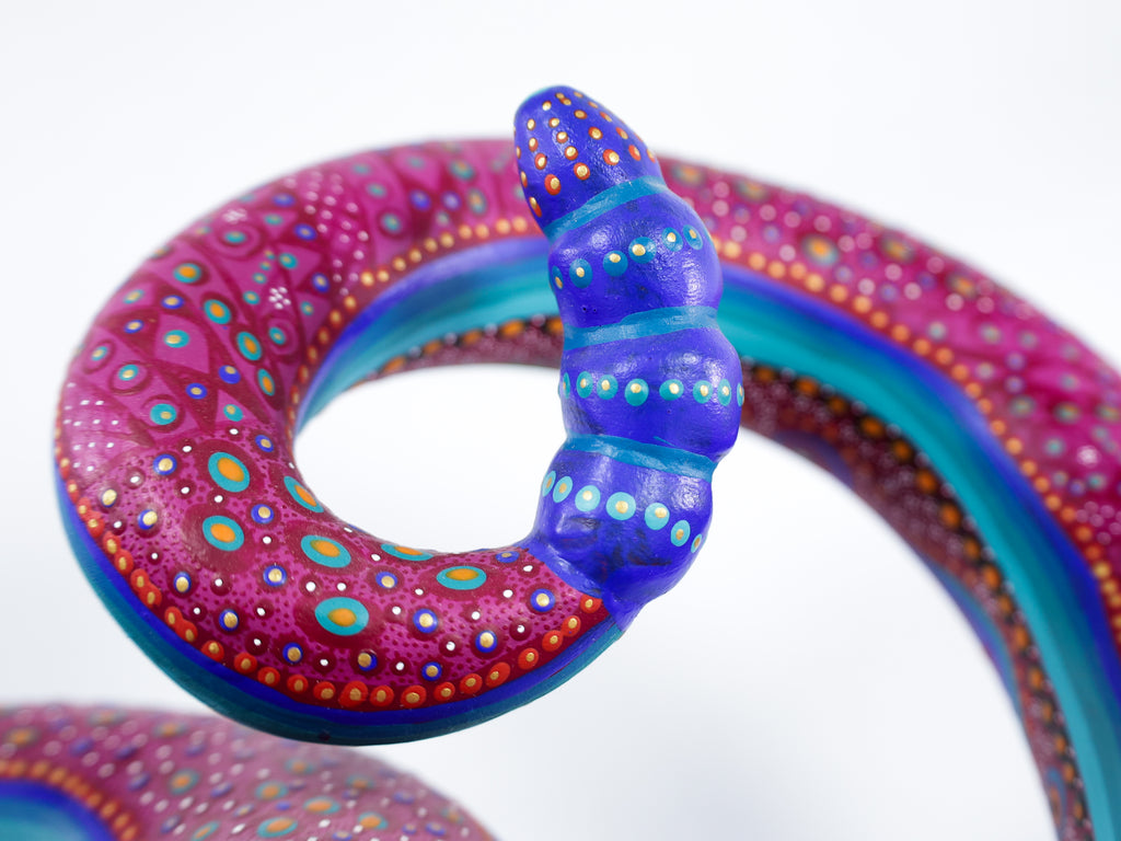 Snake Alebrije Wood Carving