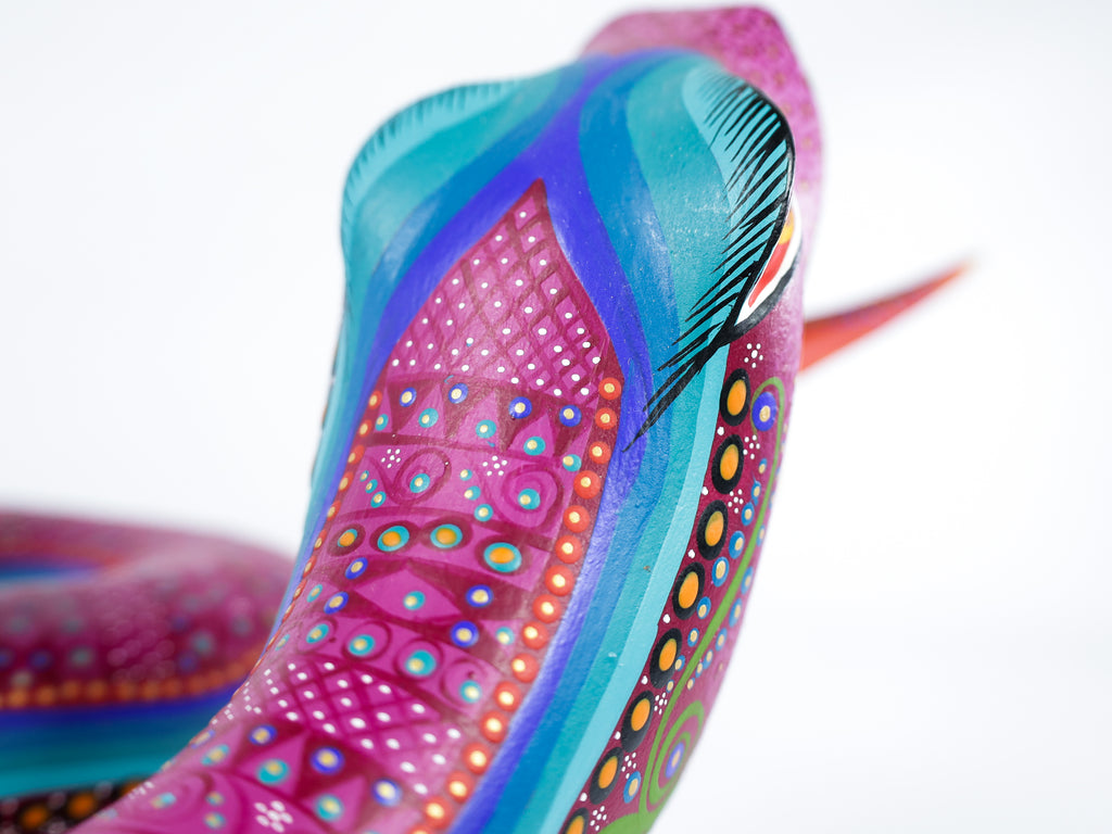 Snake Alebrije Wood Carving