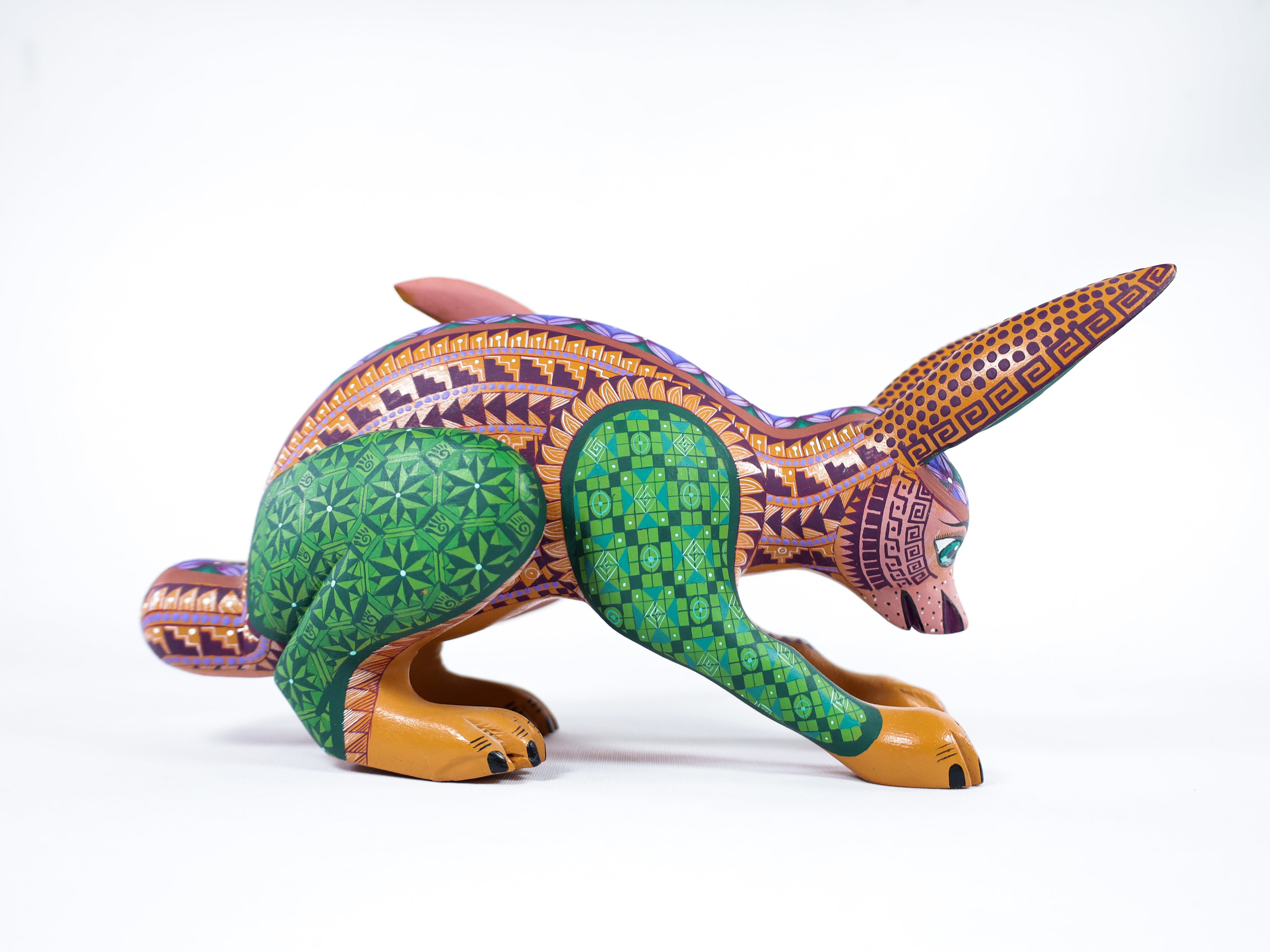 Hare Alebrije Oaxacan Wood Carving