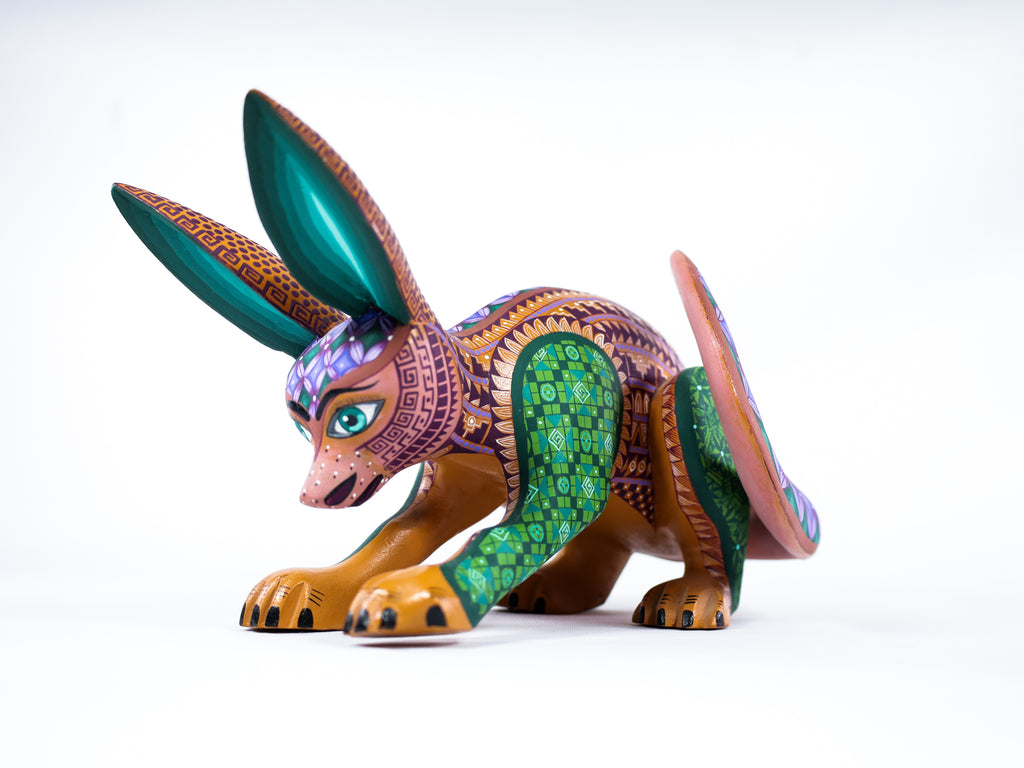 Hare Alebrije Oaxacan Wood Carving