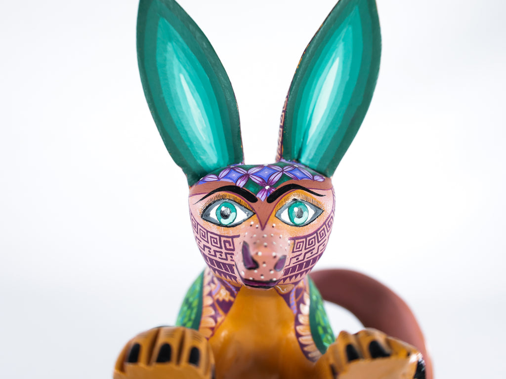 Hare Alebrije Oaxacan Wood Carving