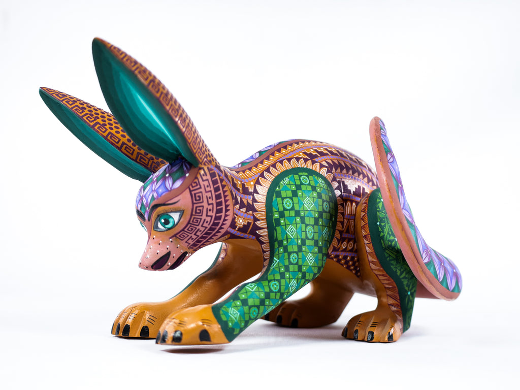 Hare Alebrije Oaxacan Wood Carving