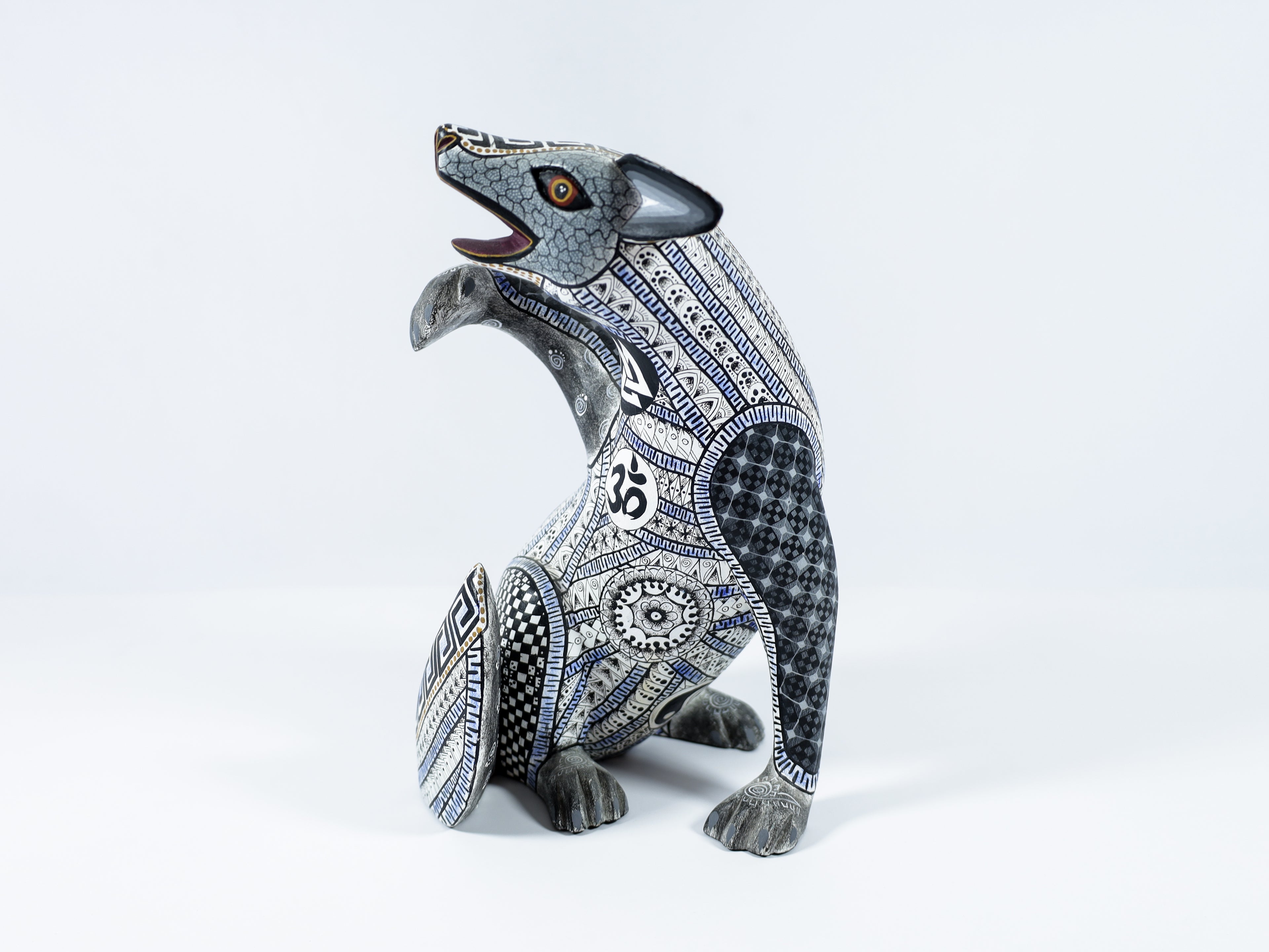 Fox Alebrije Oaxacan Wood Carving