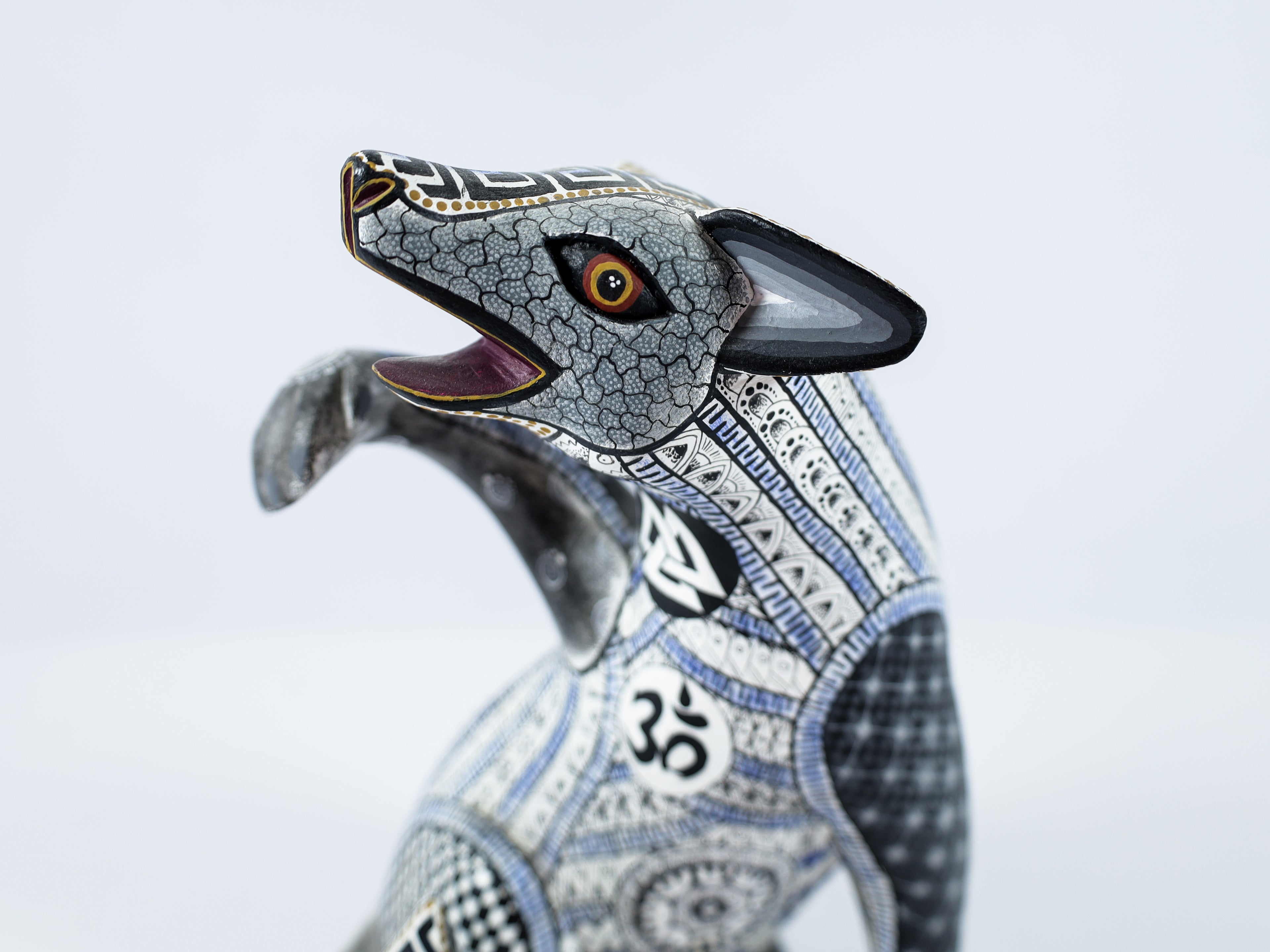 Fox Alebrije Oaxacan Wood Carving