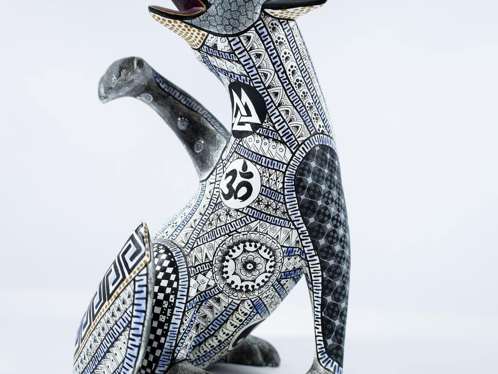 Fox Alebrije Oaxacan Wood Carving